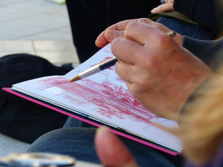 Maratón de dibujo por el Cádiz del siglo XVIII